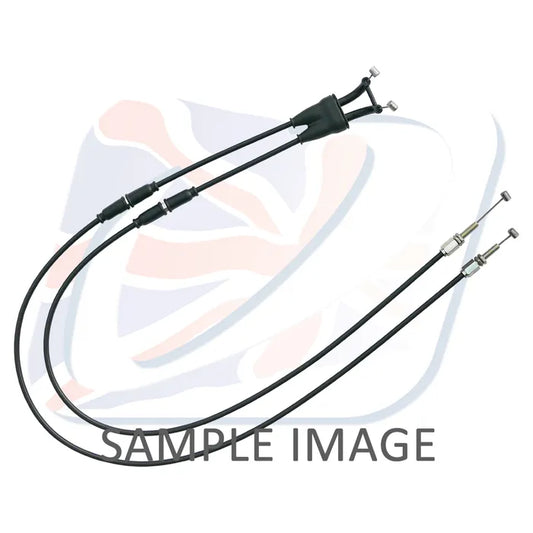 Venhill Gaskabel Zwart Yamaha YZ 450 F 2018-2022, YZ 450 FX 2019-2023, WR 450 F 2019-2023, FANTIC XEF 450 2022-2024, FANTIC XXF 450 2022, FANTIC XEF 450 RALLY 2024