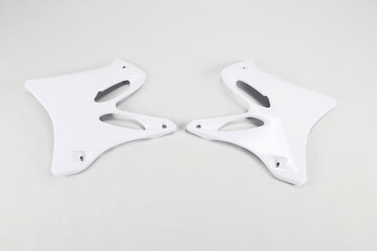 UFO radiator kappen Wit Yamaha YZ 125/250 02-14