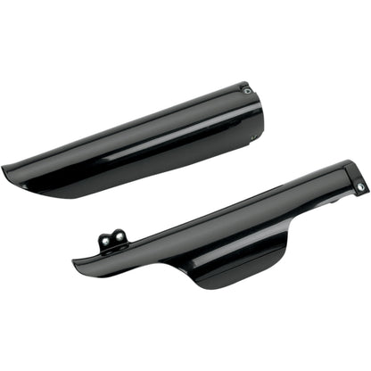 UFO voorvork beschermers zwart Yamaha YZ 125/250 05-07 &amp; YZ 250F/450F 05-07