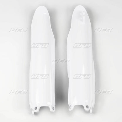 UFO voorvork beschermers Wit Yamaha YZ 125/250 08-14 &amp; YZ 250F/450F 08-09