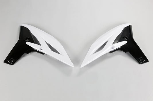 UFO radiator kappen Wit / Zwart Yamaha YZ 250F 10