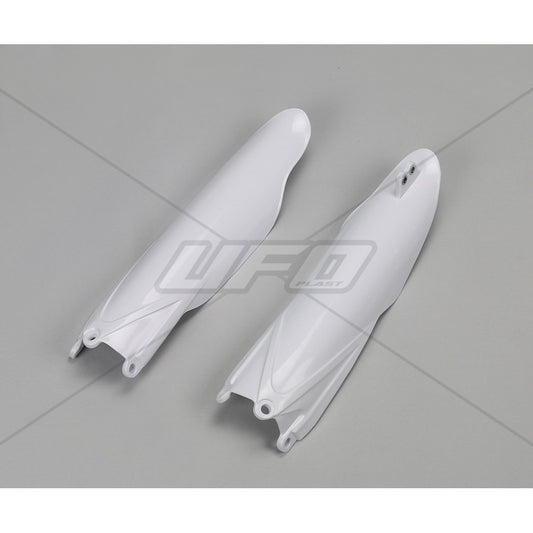 UFO voorvork beschermers Wit Yamaha YZ 125/250 15- & YZ 250F 10- & YZ 450F 10- & WR 250F 20- & WR 450F 19-