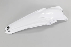 UFO Guardabarros trasero Blanco Yamaha YZ 450F 10-13