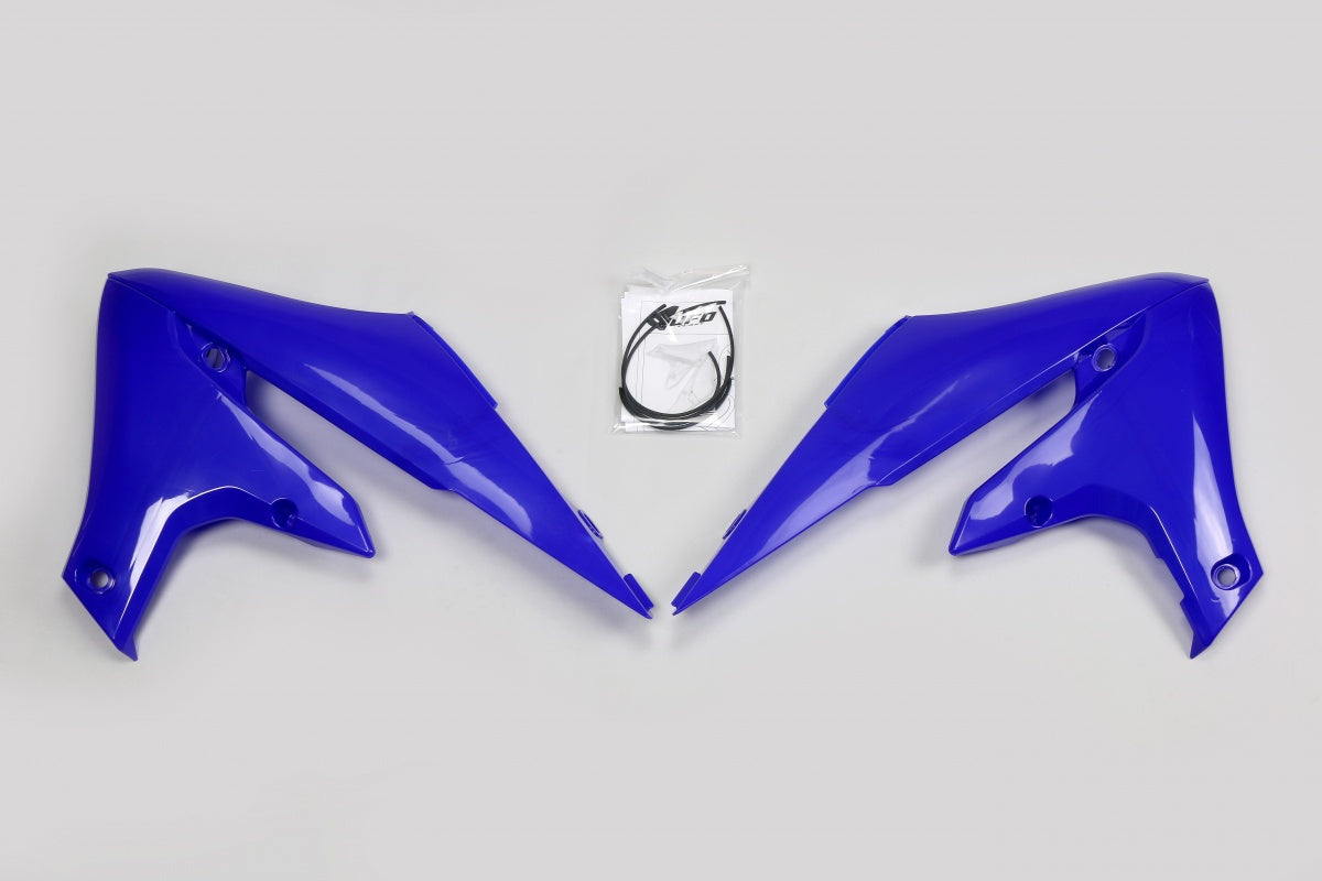 UFO radiator kappen Blauw Yamaha YZ 250F 2019-2023 & YZ 450F 2018-2022 & WR 250F 2020-2022 & WR 450F 2019-2022