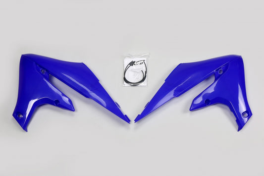 UFO radiator kappen Blauw Yamaha YZ 250F 2019-2023 & YZ 450F 2018-2022 & WR 250F 2020-2022 & WR 450F 2019-2022