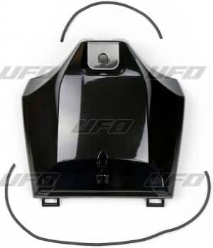 UFO brandstoftank / filterbak kap Zwart Yamaha YZ 250F 19- & YZ 450F 18- & WR 250F 20- & WR 450F 19-