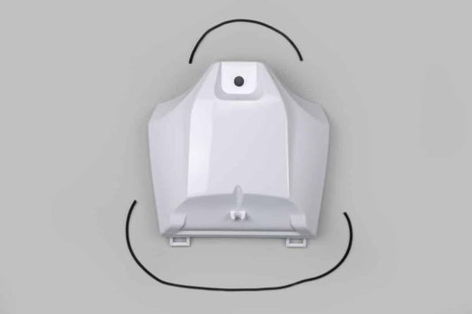 UFO brandstoftank / filterbak kap Wit Yamaha YZ 250F 19- & YZ 450F 18- & WR 250F 20- & WR 450F 19-