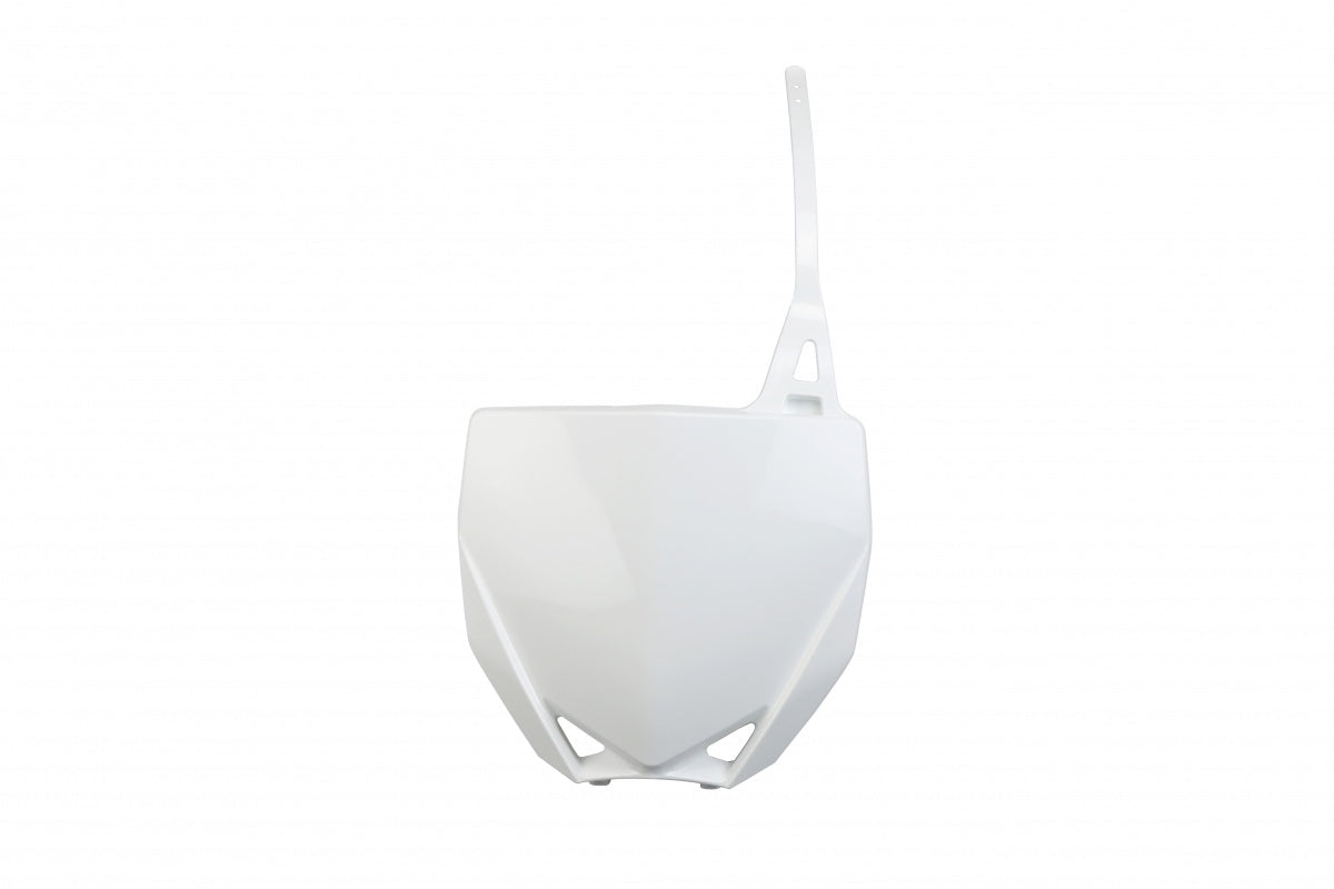 UFO voornummerplaat Wit Yamaha YZ 65 2019- & YZ 85 2015-