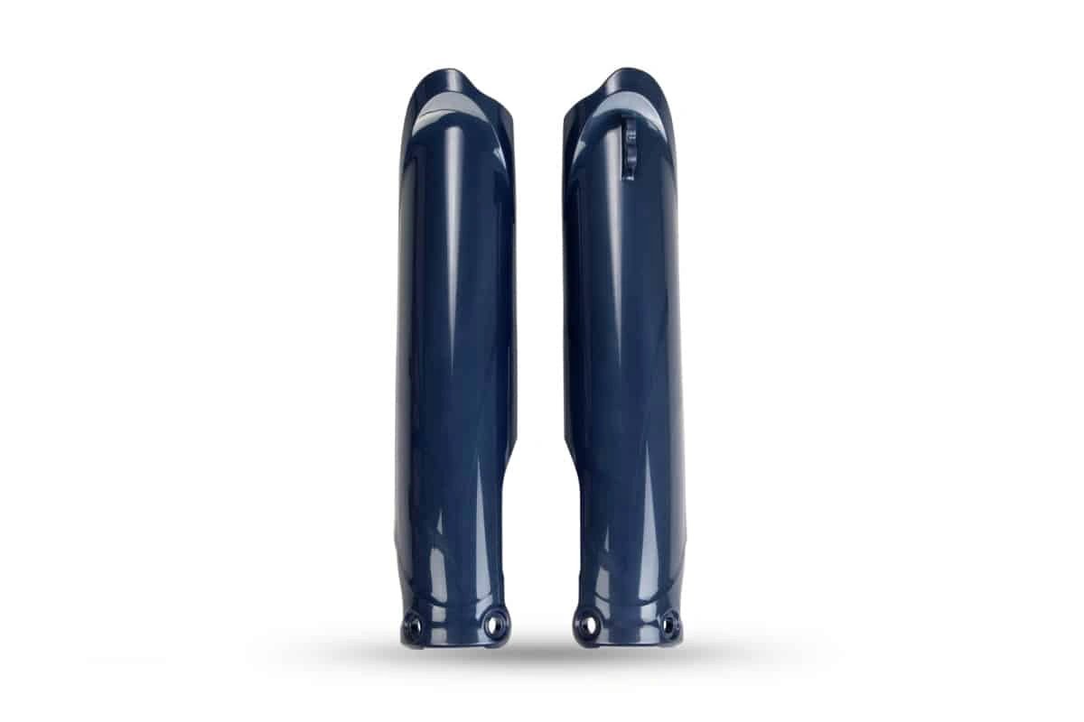 UFO voorvork beschermers Metallic Blauw Yamaha YZ 250F 2024 - & YZ 450F 2023 - & WR 250F 2025 - & WR 450F 2024 - MxProStoreParts