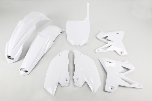 X-Fun Restyle plastic kit Wit Yamaha YZ 125/250 2002-2014