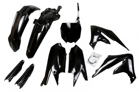 UFO plastic kit Zwart Yamaha YZ 250F 19-23 &amp; YZ 450F 18-22 ( full kit )