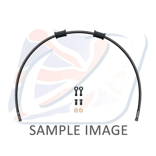 Venhill achter remleiding 1 slang kit Zwart Yamaha YZF-R6 2006-2016