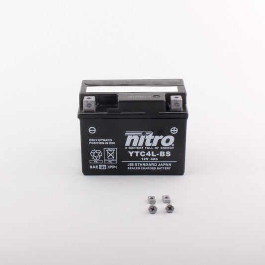 Nitro accu YTC4L-BS AGM GEL gesloten