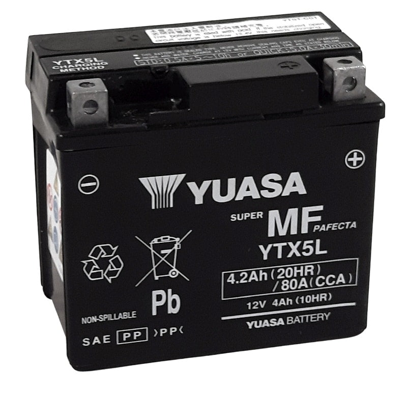 Yuasa accu YTX5L -Y- AGM gesloten lood-zuur