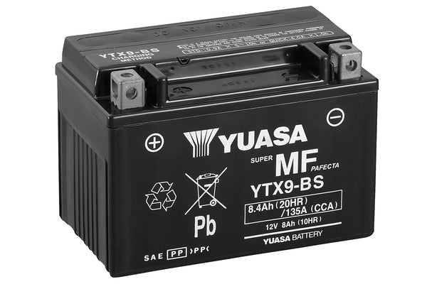 Yuasa Akku YTX9 - BS (cp) mit Säurepack - MxProStoreParts