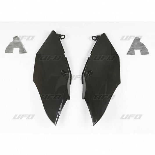UFO Side covers CRF250R/RX 18-21 / CRF450R/RX 17-20 Black 001