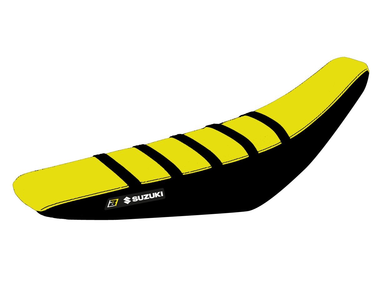 BLACKBIRD RACING Zebra zadelhoes zwart/geel — voor o.a. SUZUKI RM-Z 250 (2019–2023) - MxProStoreParts
