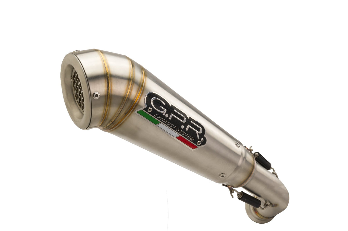 GPR Husqvarna TE 125 4T 2010/13 EC-Approv. slip-on exhaust Powercone Evo