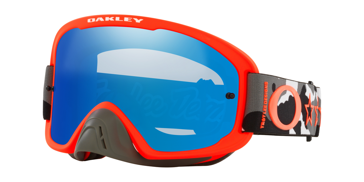 Oakley Goggles O Frame 2.0 Pro MX Tld Black Camo Black Ice Iridium