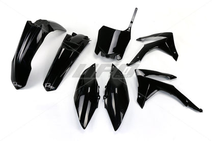 UFO Plastic kit 5-parts Black CRF450 13-16 CRF250 14-