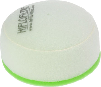HIFLOFILTRO rond tweelaags schuimluchtfilter — voor o.a. KAWASAKI KDX 200 (1989–2006) - MxProStoreParts