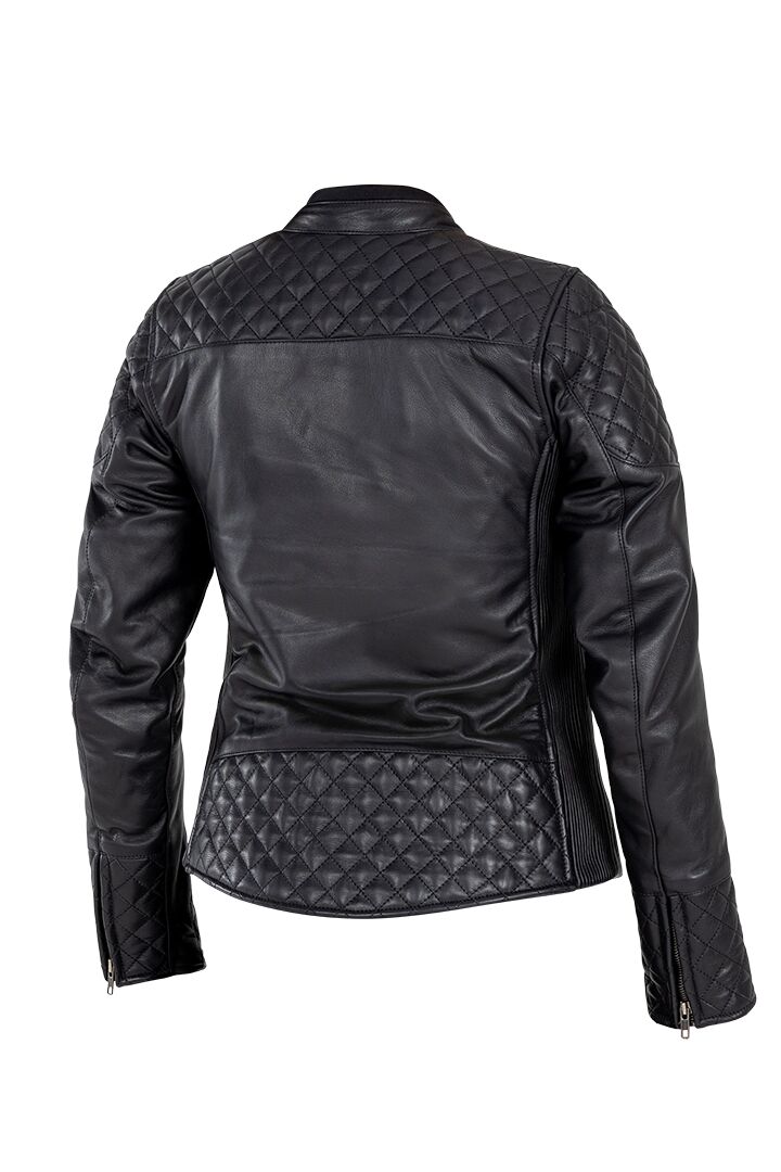 JOHN DOE Adina leren damesjas zwart 3XL