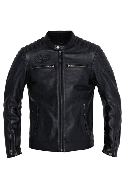 JOHN DOE Dexter leren jas zwart – maat S - MxProStoreParts