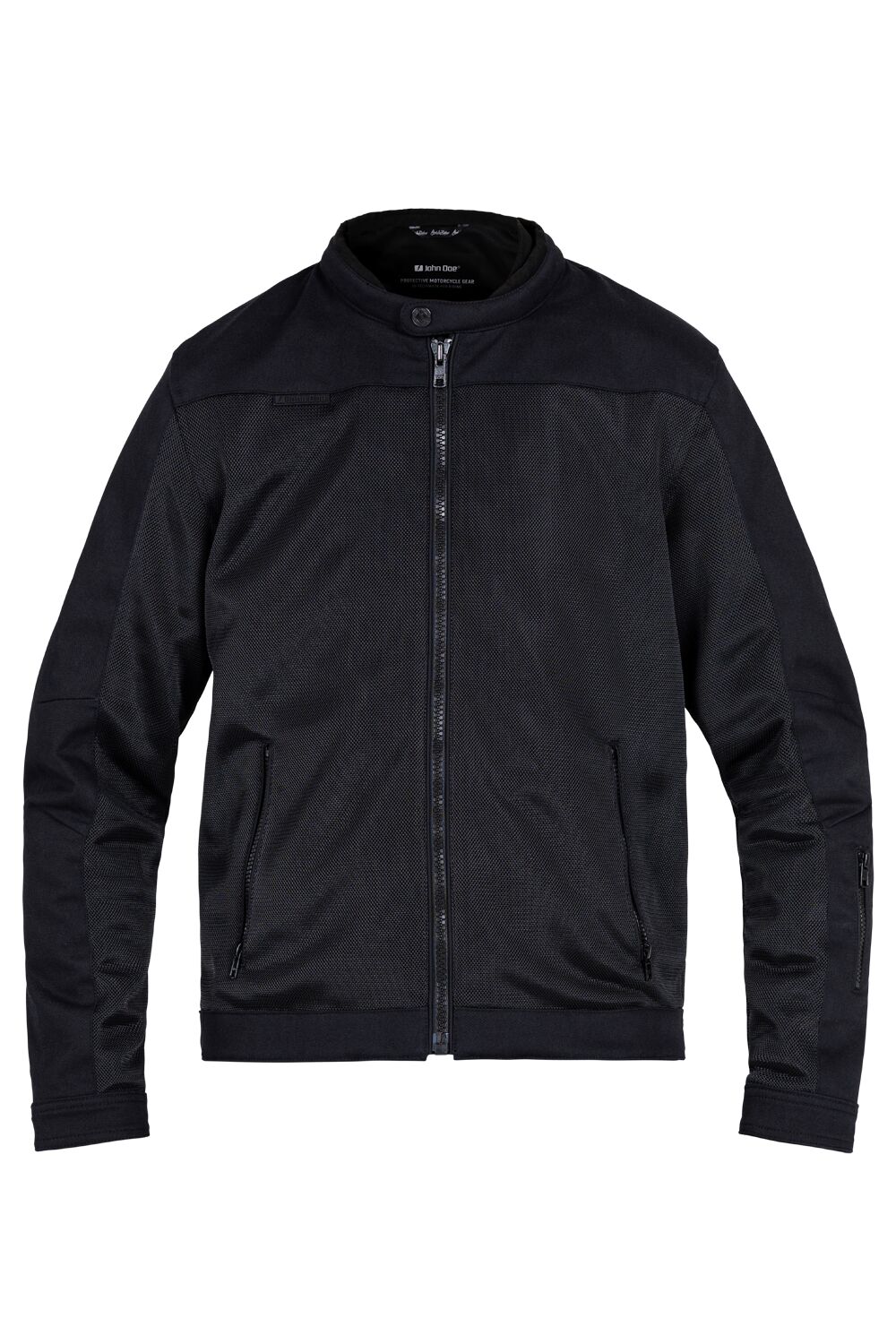 JOHN DOE Aero Mesh motorjas zwart 3XL - MxProStoreParts