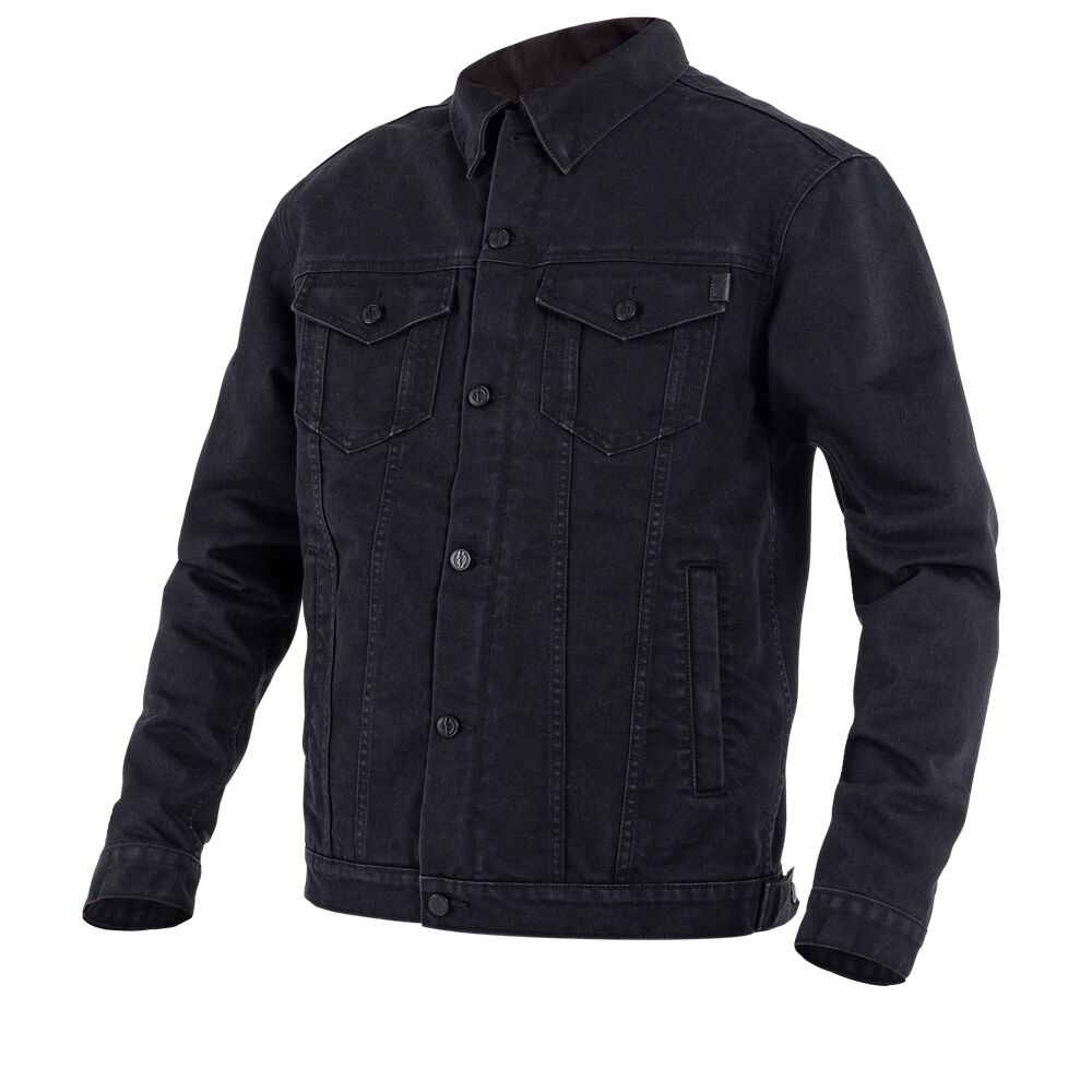 JOHN DOE Maverick herenjas van XTM® Denim, zwart, maat M - MxProStoreParts
