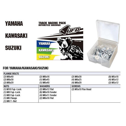 UFO Hardware Track Racing pack Yam Kaw Suz – AC02200