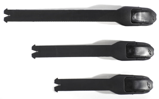 Repuesto de hebillas/tirantes Alpinestars Tec negro (Tech 3S junior)
