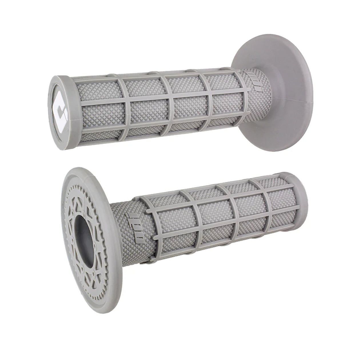 ODI Glue-On Grip Full-Waffle MX Single-Ply (Ruffian) Grey-Soft - MxProStoreParts