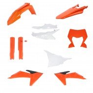 Acerbis KTM EXC-F 450 Vollkunststoffkit 2024 – 2026 Orange/Schwarz/Weiß – MxProStoreParts