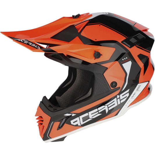 Acerbis X - Track 22 - 06 Motocrosshelm Dubbele Ring Sluiting Oranje/Black - MxProStoreParts
