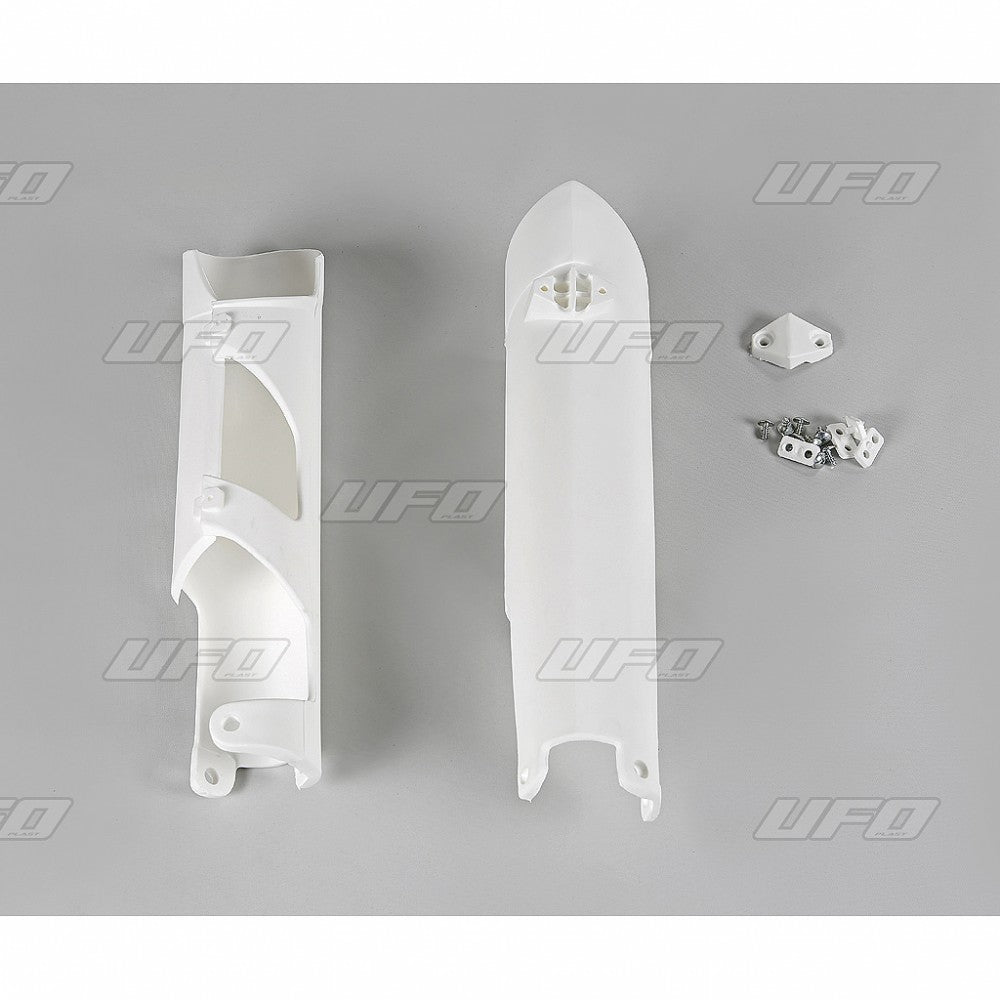 UFO Fork slider protectors KTM125- EXC 08-15 SX/SXF 07-14 White 047 – KT04002#047