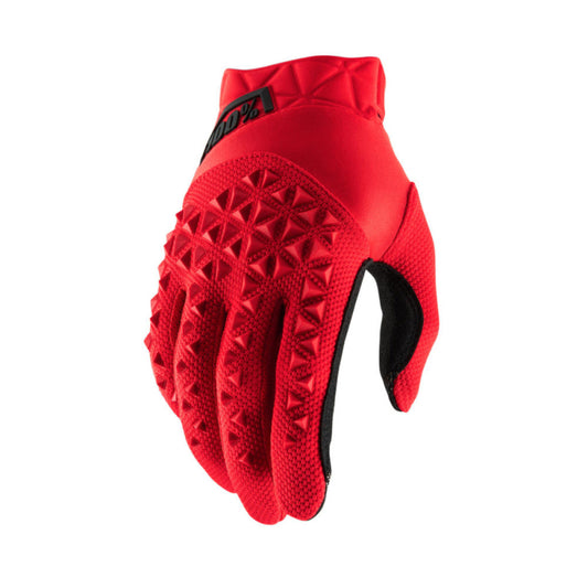 100% Jeugd handschoenen Airmatic Rood / Zwart
