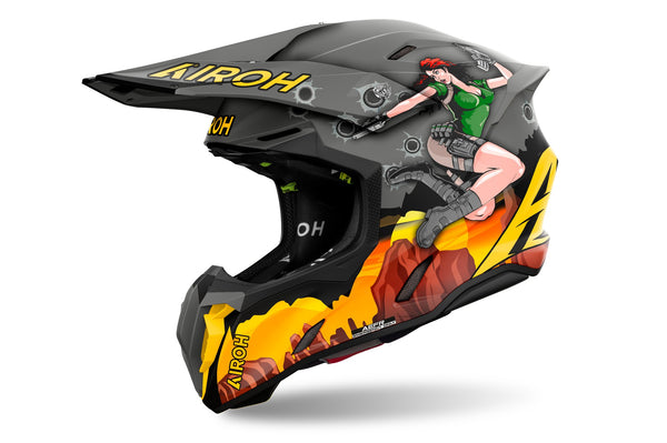 Airoh Twist 3 crosshelm – Adventure mat