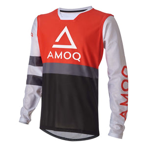 AMOQ Airline Mesh crossshirt red/white