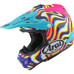 Arai MX-V EVO Stream Pink crosshelm