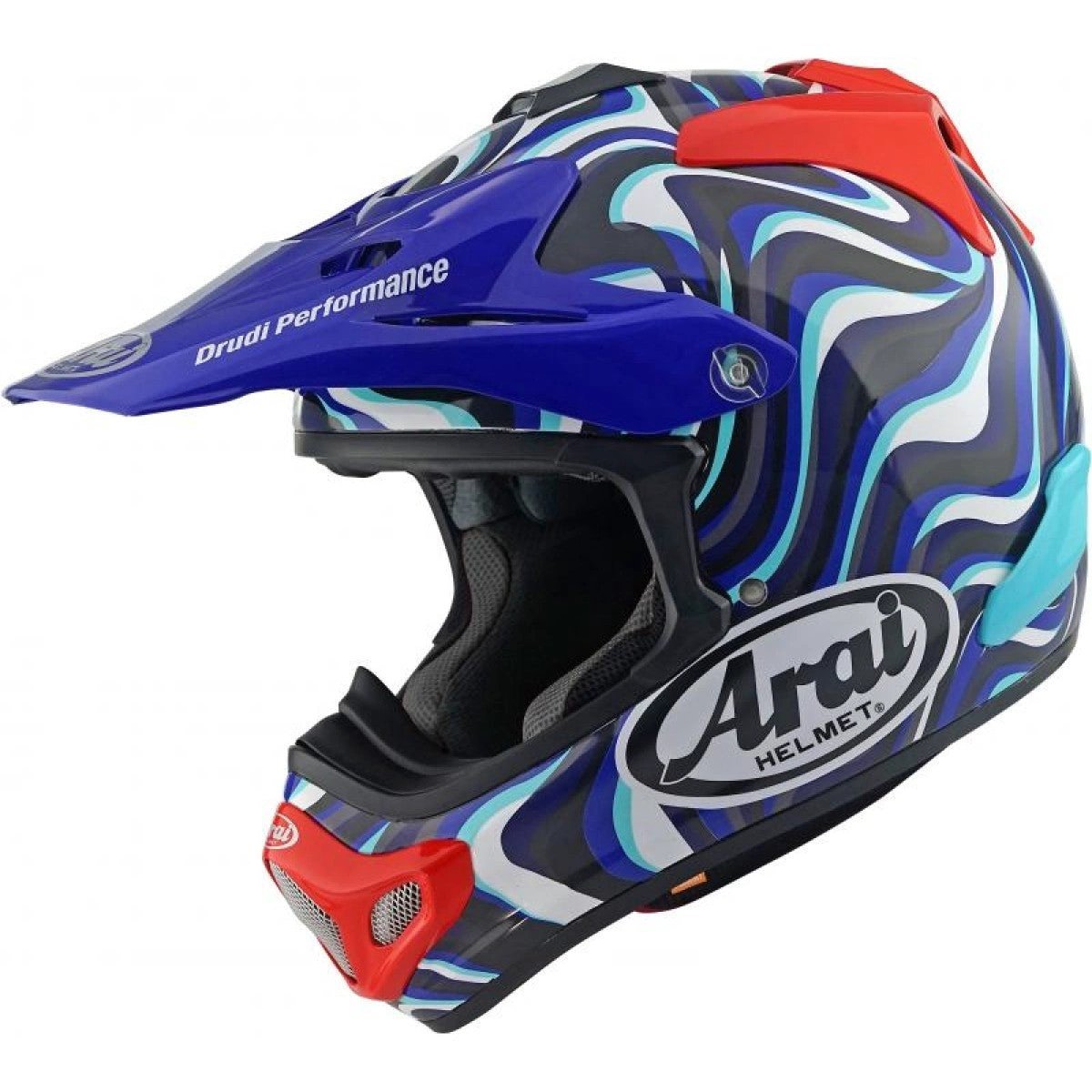 Arai Crosshelm MX - V Evo Stream Blue - MxProStoreParts