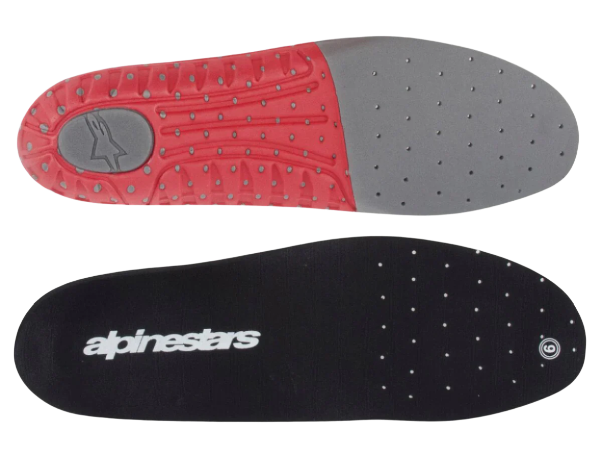 Alpinestars Voetbed Tech 7 – Donkergrijs rood