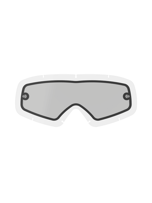 Alpinestars Vision Jeugd Dubbelgelaagde Lens – Helder