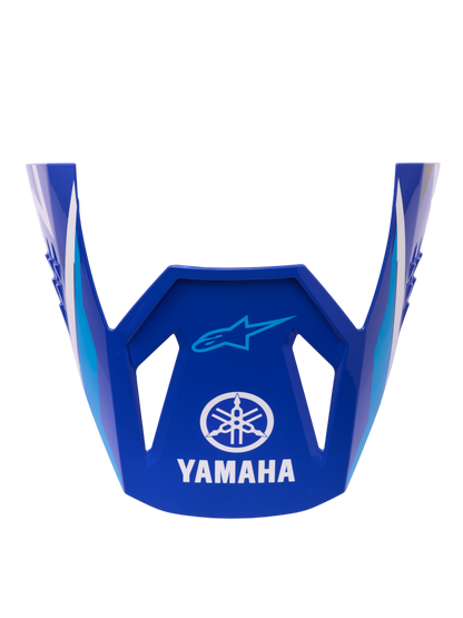 Alpinestars Yamaha S-M3 Vizier – Blauw wit glanzend