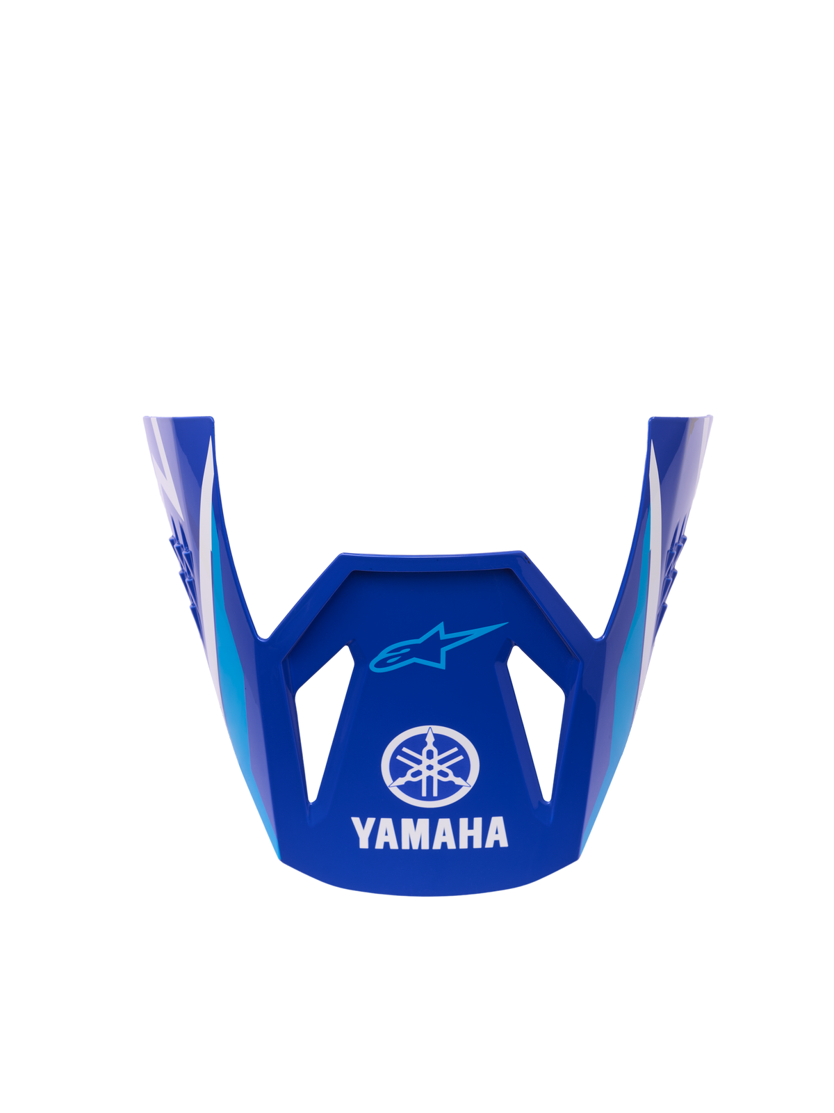 Alpinestars Jeugd Yamaha S-M3 Vizier – Blauw wit glanzend
