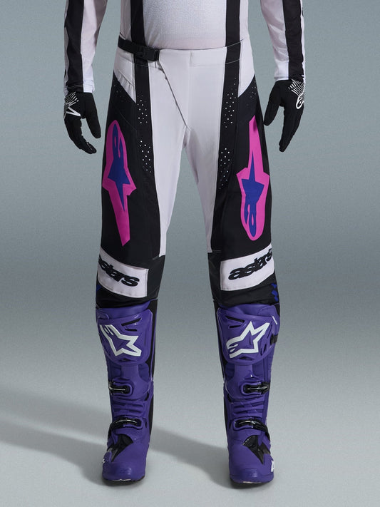 Alpinestars Techstar Knif Broek 2026 – Zwart licht grijs paars