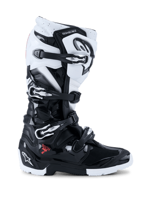 Alpinestars Tech 7 Enduro Bottes 2026 – Noir et blanc