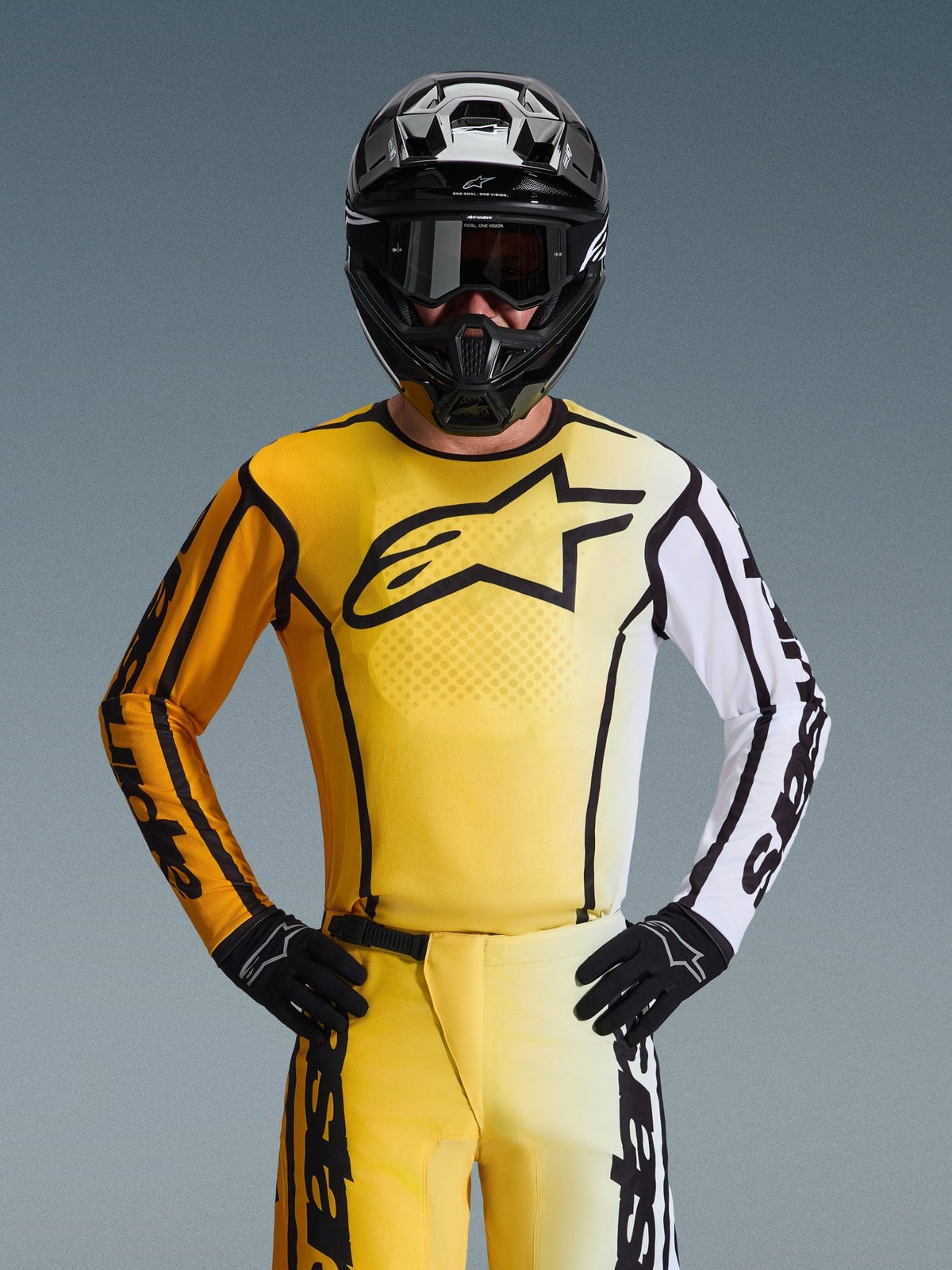 Alpinestars Fluid Apex Jersey 2026 – Geel zwart