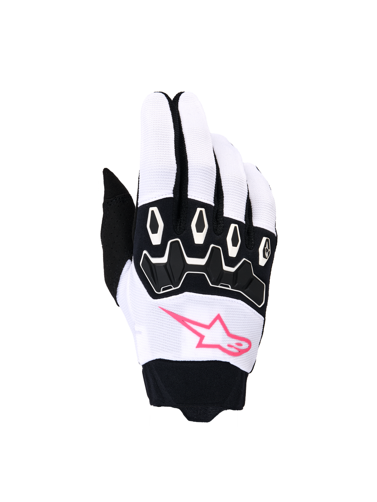 Alpinestars Stella Full Bore V2 Handschoenen 2026 – Wit roze fluo zwart