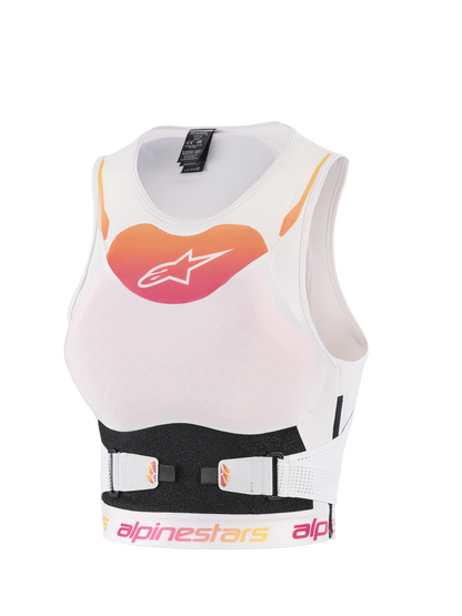 Alpinestars Stella Plasma Borstbeschermer – Licht lilac fade wit