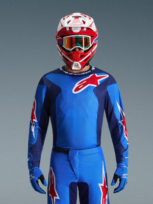Alpinestars Fluid Grid Jersey 2026 – Blauw rood